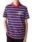 T-SHIRT POLO LACOSTE STRIPED KNIT YH0031 KQ8 ��������� (M)