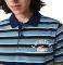 T-SHIRT POLO LACOSTE STRIPED KNIT YH0031 KTT  (XL)