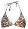 BIKINI TOP GUESS PADDED TRIANGLE E02J25MC045 LEOPARD  (M)