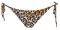 BIKINI BRIEF GUESS E02O21MC045 TANGA LEOPARD ΚΑΦΕ (M)