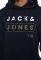 HOODIE JACK & JONES JCOBOOSTER 12202183   (XL)