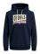 HOODIE JACK & JONES JORMASON 12193645 ������ ���� (S)