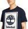T-SHIRT TIMBERLAND STACK LOGO TB0A2AJ1 ������ ���� (M)