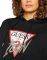 HOODIE GUESS ICONIC W1BQ09K68I1 ΜΑΥΡΟ (L) HOODIE GUESS ICONIC W1BQ09K68I1 ΜΑΥΡΟ (L)