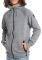 HOODIE ΜΕ ΦΕΡΜΟΥΑΡ QUIKSILVER KUROW EQYFT04433 ΑΝΟΙΧΤΟ ΓΚΡΙ ΜΕΛΑΝΖΕ (XL)