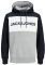 HOODIE JACK & JONES JJELOGO BLOCKING 12172344  /  (M)