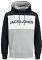 HOODIE JACK & JONES JJELOGO BLOCKING 12172344  /  (L)