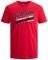 T-SHIRT JACK & JONES JJELOGO 12199474 KOKKINO (XL) T-SHIRT JACK & JONES JJELOGO 12199474 KOKKINO (XL)