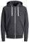 HOODIE �� �������� JACK & JONES JJEHOLMEN 12136884 ������ ���� ������� (S)