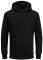HOODIE JACK & JONES JJEBASIC 12182537 ΜΑΥΡΟ (M) HOODIE JACK & JONES JJEBASIC 12182537 ΜΑΥΡΟ (M)