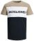 T-SHIRT JACK & JONES JJELOGO BLOCKING 12173968  /  (XXL)