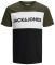 T-SHIRT JACK & JONES JJELOGO BLOCKING 12173968 / (S)