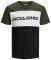 T-SHIRT JACK & JONES JJELOGO BLOCKING 12173968 ����/����� (M)