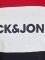 T-SHIRT JACK & JONES JJELOGO BLOCKING 12173968 /  (M)