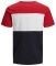 T-SHIRT JACK & JONES JJELOGO BLOCKING 12173968 /  (XL)