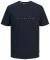 T-SHIRT JACK & JONES JJFONT 12202040 ������ ���� (S)