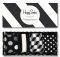   HAPPY SOCKS CLASSIC BLACK & WHITE XBWH09-9100 GIFT BOX 4 (41-46)