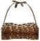 BIKINI TOP GUESS BANDEAU E2GJ39MC04R ANIMAL PRINT ΜΑΥΡΟ (M) BIKINI TOP GUESS BANDEAU E2GJ39MC04R ANIMAL PRINT ΜΑΥΡΟ (M)