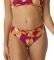 BIKINI BRIEF SLOGGI SHORE FLOWER HORN HIGH LEG ������ ��� (S)