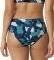 BIKINI BRIEF SLOGGI SHORE FLOWER HORN MID WAIST ������ ���� (S)
