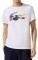 T-SHIRT LACOSTE PATCHWORK CROCODILE PRINT TH0822 001 ����� (XXL)