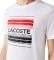 T-SHIRT LACOSTE LOGO PRINT TH0851 001 ����� (L)