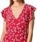  PEPE JEANS MILA PL953023 FLORAL PRINT KOKKINO (S)