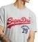 T-SHIRT SUPERDRY VINTAGE VL INTEREST M1011322A ���� ������� (M)