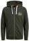 HOODIE �� �������� JACK & JONES JJSTAMP 12211515 ������ ������� (L)