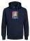 HOODIE JACK & JONES JORBECKS 12219571 ������ ���� (S)