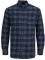ΠΟΥΚΑΜΙΣΟ JACK & JONES JCOCOR FLANNEL CHECK 12219378 ΣΚΟΥΡΟ ΜΠΛΕ (S) ΠΟΥΚΑΜΙΣΟ JACK & JONES JCOCOR FLANNEL CHECK 12219378 ΣΚΟΥΡΟ ΜΠΛΕ (S)