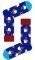  HAPPY SOCKS CANDY CANE COCOA CCC01-63...
