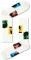  HAPPY SOCKS BEATLES SILHOUETTES BEA01...