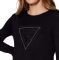 ΠΟΥΛΟΒΕΡ GUESS LEA W2YR29Z2NQ0 ΜΑΥΡΟ (XL)