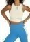 CROP TOP GUESS ALESHA ACTIVE V2YP02MC049 ΛΕΥΚΟ (S)