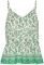 TOP VERO MODA VMMILAN FLORAL 10281759 ΛΕΥΚΟ/ΠΡΑΣΙΝΟ (S)