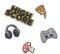 JIBBITZ CROCS OG GAMER 10010052 5TMX