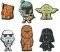 JIBBITZ CROCS STAR WARS CHARACTER 10010616 6T...