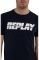 T-SHIRT REPLAY WITH LETTERING PRINT M6469 .000.2660 085   (XXL)
