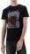 T-SHIRT REPLAY WITH PRINT AND MICRO ABRASIONS...