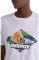T-SHIRT REPLAY WITH PRINT WAVE M6496 .000.23062 001 ΛΕΥΚΟ (M)