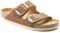  BIRKENSTOCK ARIZONA BIG BUCKLE LEOI HEX NARROW 1011073 COGNAC  (36)