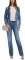 TZAKET DENIM GUESS DELYA W3RN01D4WF1  (L)