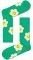  HAPPY SOCKS SMILEY DAISY SMD01-7303 (...