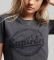 T-SHIRT SUPERDRY OVIN VINTAGE MERCH STORE SKINNY W1011098A / (S)