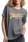 T-SHIRT SUPERDRY OVIN VL SCRIPTED COLL W1011142A    (S)