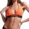 BIKINI TOP SUPERDRY SDCD CODE TRIANGLE ELASTIC W3010266A HYPER FIRE / (XS)