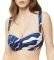 BIKINI TOP TRIUMPH SUMMER ALLURE DP ΜΠΛΕ/ΜΠΕΖ (38E) BIKINI TOP TRIUMPH SUMMER ALLURE DP ΜΠΛΕ/ΜΠΕΖ (38E)