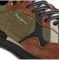 ΠΑΠΟΥΤΣΙ PEPE JEANS BRIT PRINT PMS30984 ΧΑΚΙ-ΚΑΦΕ (41)