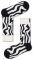  HAPPY SOCKS PSYCHEDELIC ZEBRA P000254